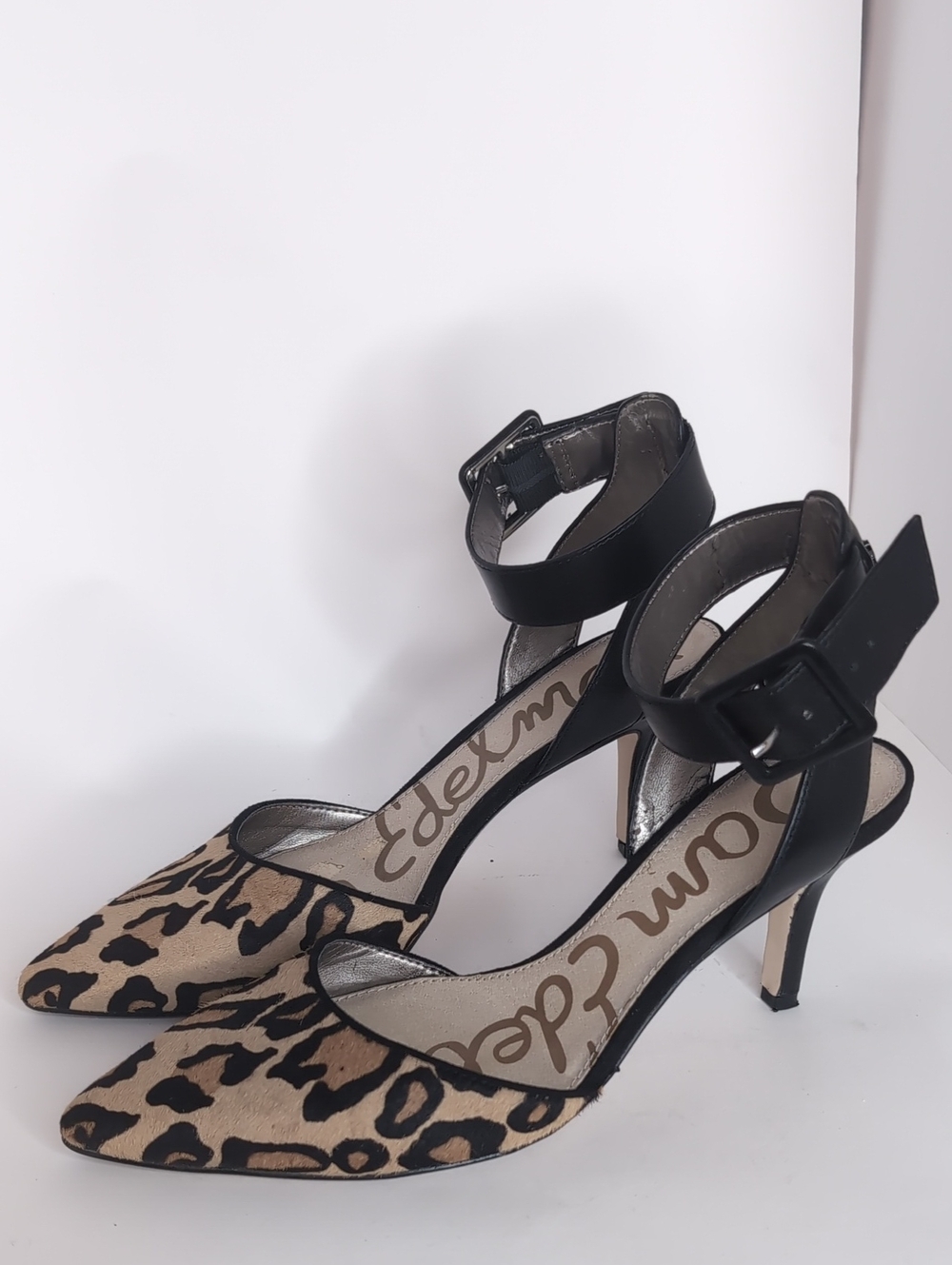 Leopard Print Kitten Heels